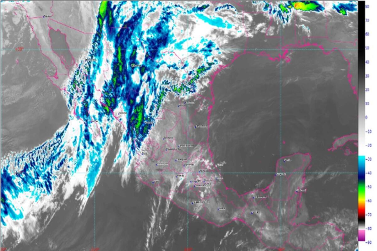 Prevén posibles tornados y lluvias en algunas partes de México