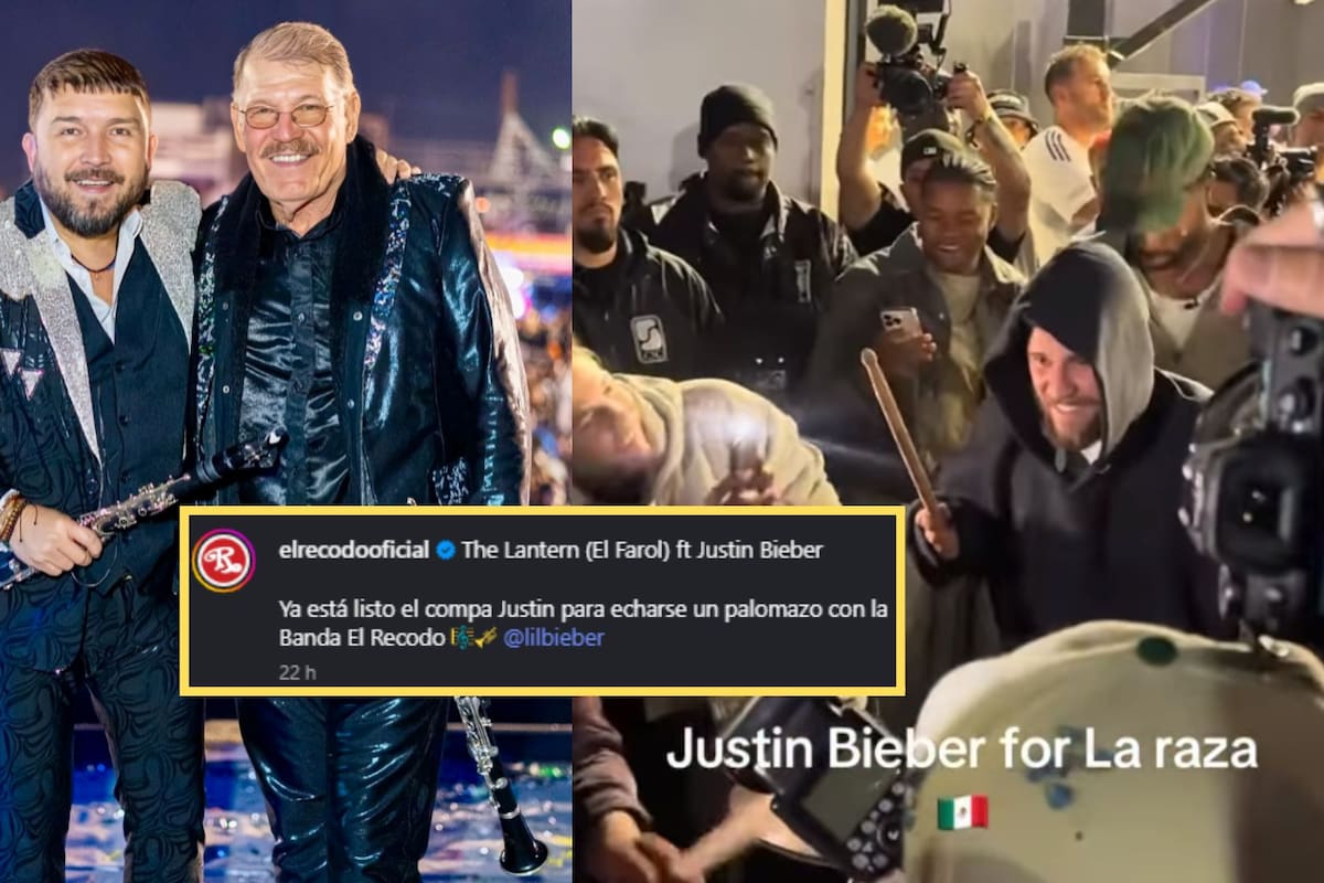 Justin Bieber recibe invitación de El Recodo para un palomazo tras ser captado bailando banda