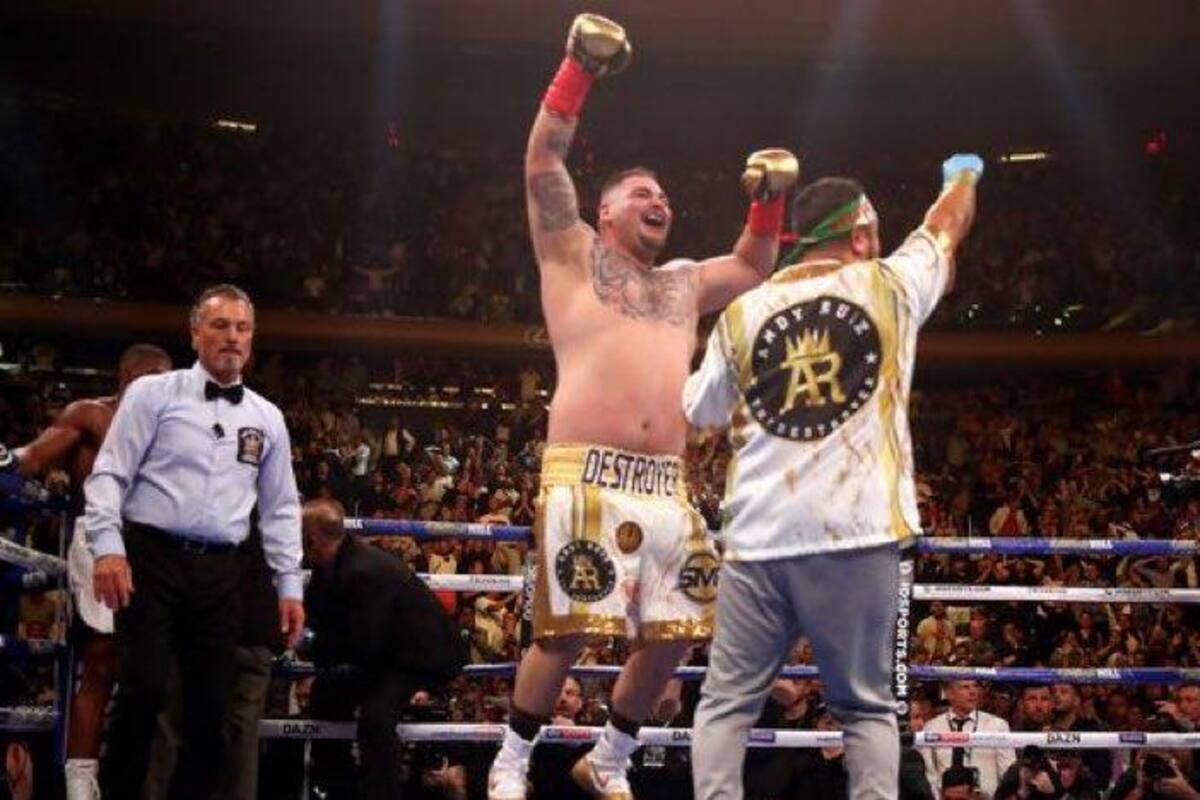 El cachanilla Andy Ruíz hace historia para México