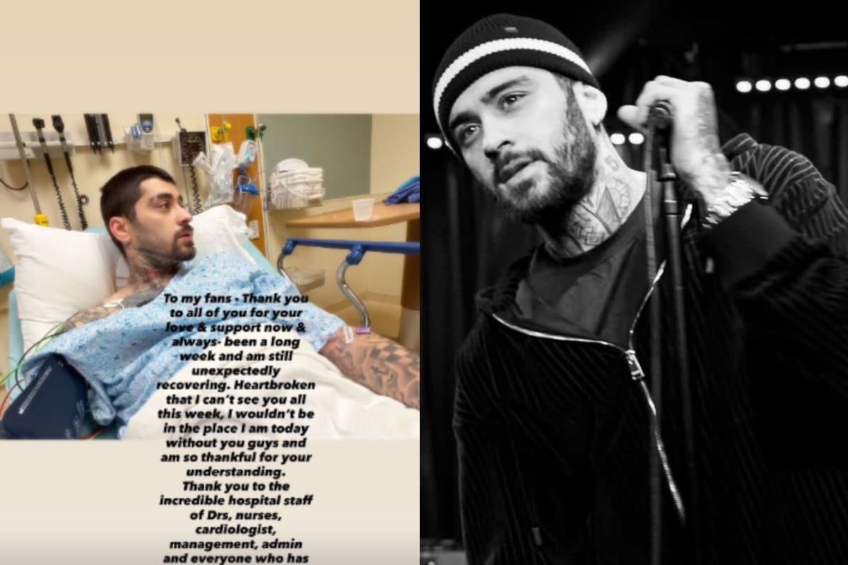 Zayn Malik es hospitalizado en plena semana de estreno de “Konnakol” y pospone promoción del álbum