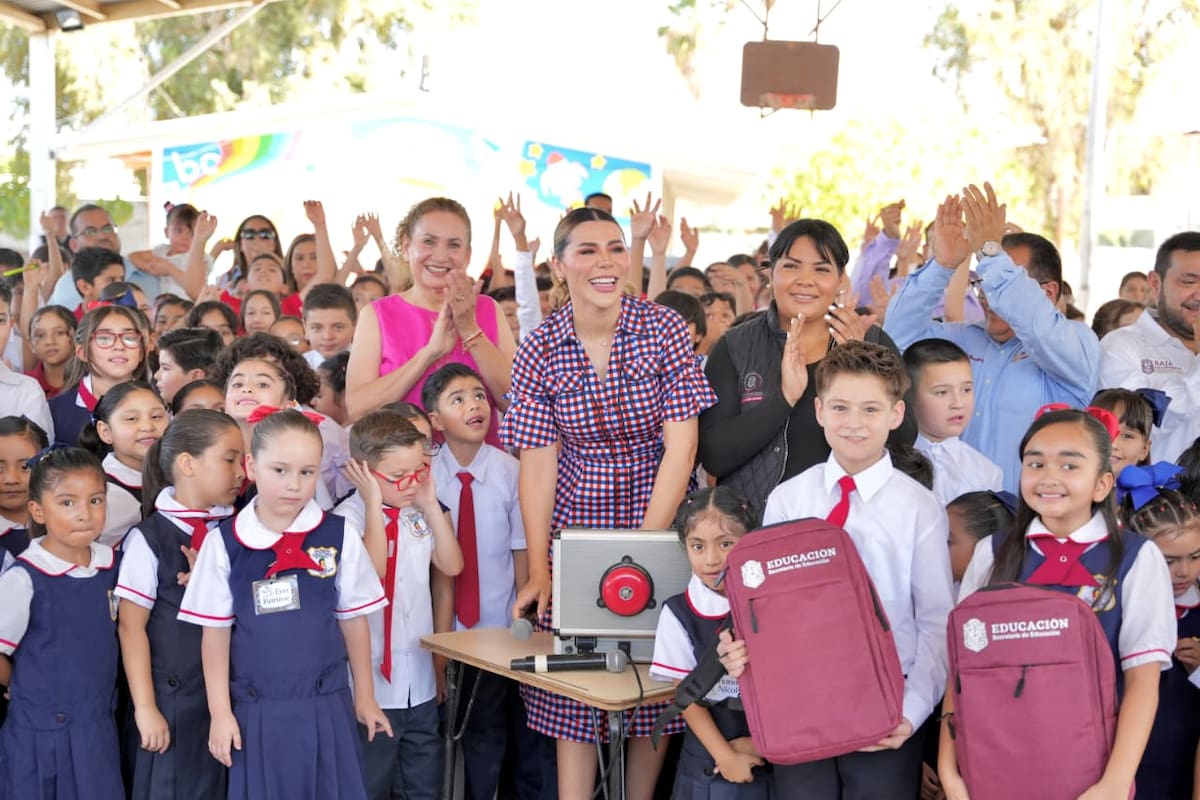 Más de 730 mil estudiantes regresan a clases en Baja California
