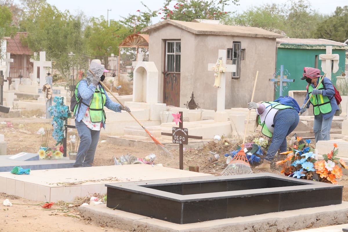 Abrirán panteones el Día de Muertos en Huatabampo