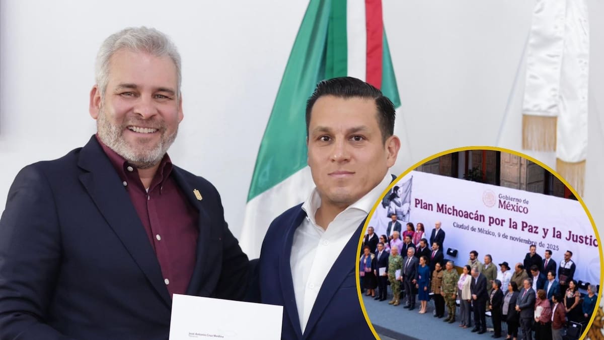 Michoacán ya tiene nuevo Secretario de Seguridad tras semanas del asesinato de Carlos Manzo: José Antonio Cruz Medina dará seguimiento al “Plan Michoacán” de Claudia Sheinbaum, confirma Ramírez Bedolla