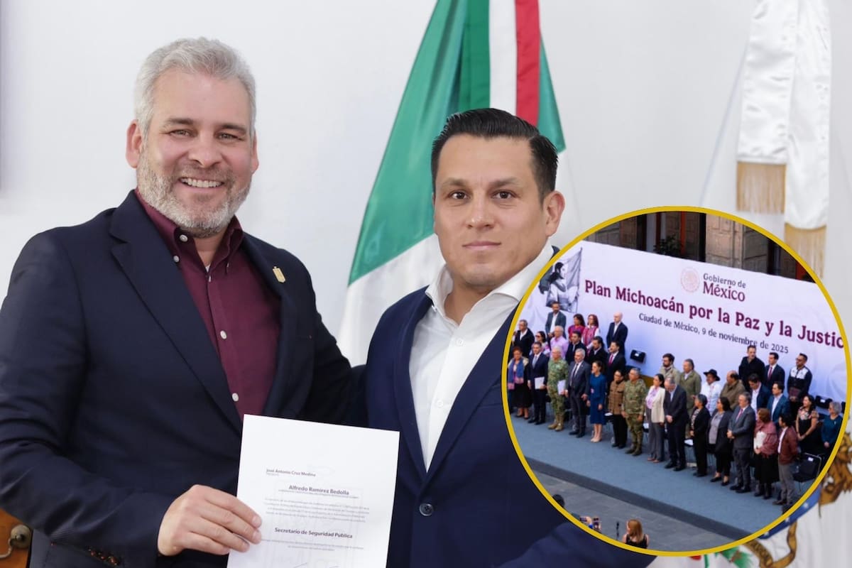 Michoacán ya tiene nuevo Secretario de Seguridad tras semanas del asesinato de Carlos Manzo: José Antonio Cruz Medina dará seguimiento al “Plan Michoacán” de Claudia Sheinbaum, confirma Ramírez Bedolla