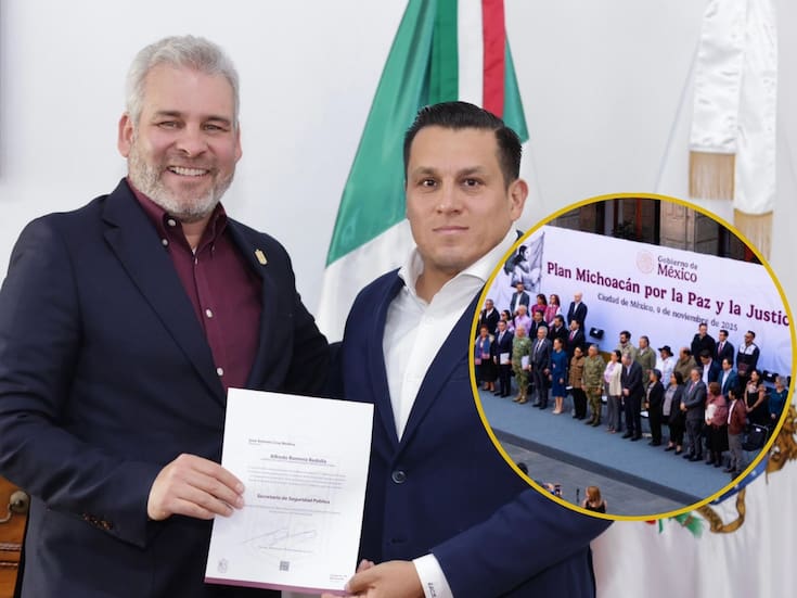 Michoacán ya tiene nuevo Secretario de Seguridad tras semanas del asesinato de Carlos Manzo: José Antonio Cruz Medina dará seguimiento al “Plan Michoacán” de Claudia Sheinbaum, confirma Ramírez Bedolla