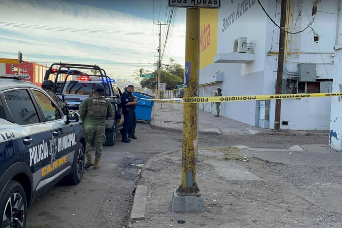 Localizan hombre sin vida en callejón del centro de Ciudad Obregón