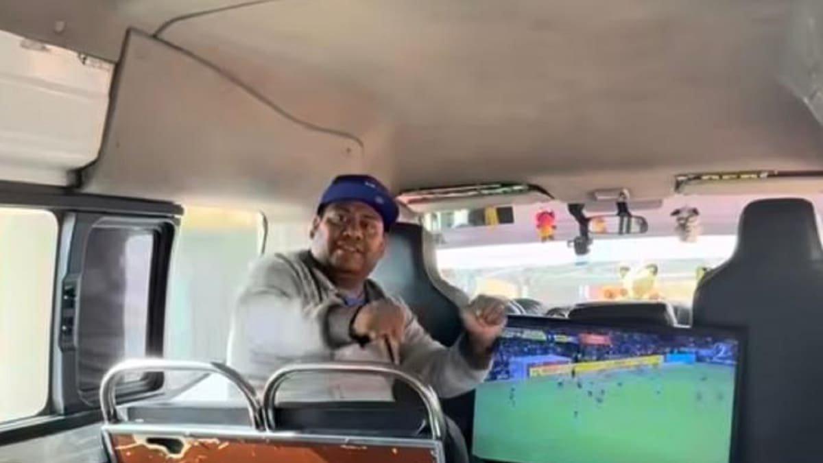 Un chofer de Tijuana transmitirá partido de México en su unidad; busca que pasajeros puedan ver el partido de fútbol del Mundial durante el trayecto