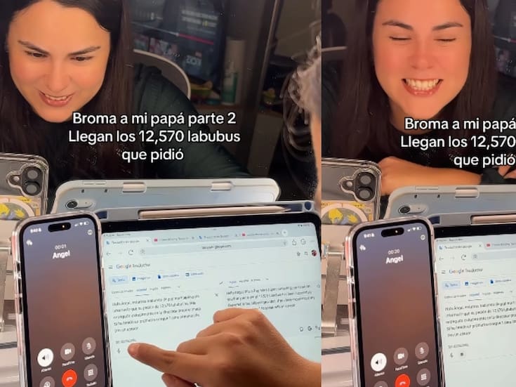 Joven hace creer a su padre que encargó 12 mil Labubus y así reaccionó el hombre