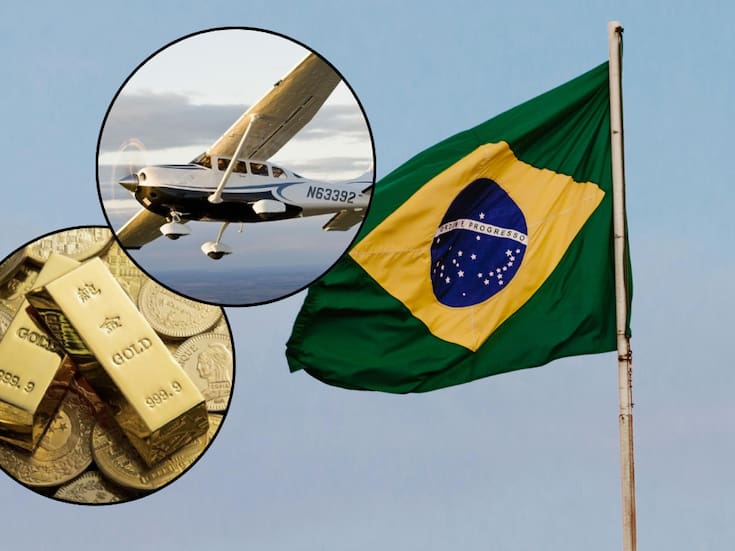 Asaltan avioneta en pleno vuelo en Brasil: balearon al piloto y robaron cargamento de oro valuado en más de 33 millones de pesos