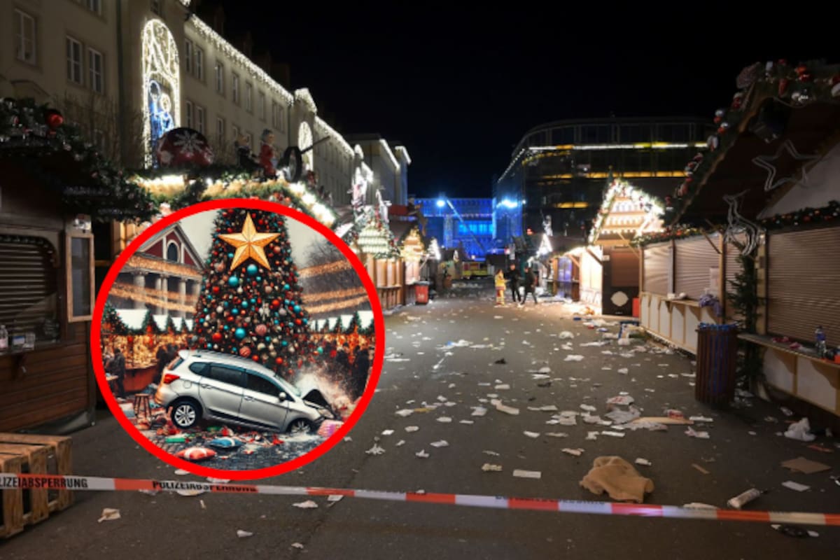 Al menos dos muertos y decenas de heridos en un ataque en un mercado navideño alemán, según las autoridades