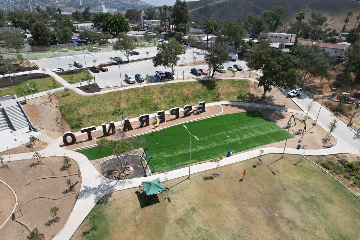 La primera etapa del Parque Esperanto ya se encuentra en operaciones.