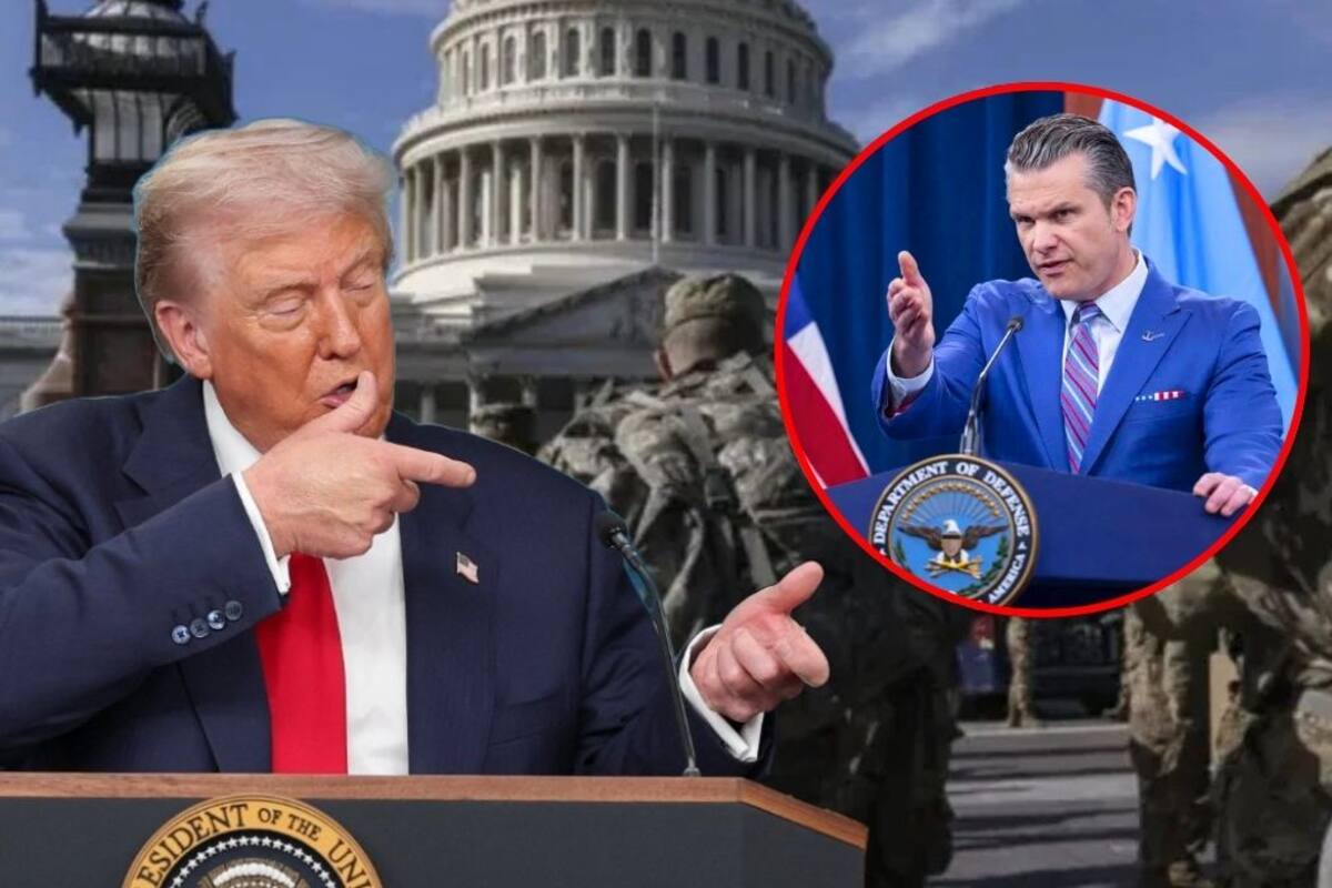 Por orden de Pete Hegseth, Guardia Nacional en Washington D.C. ya patrulla armada, rompiendo con la norma anterior que limitaba el uso de armas a “situaciones específicas”