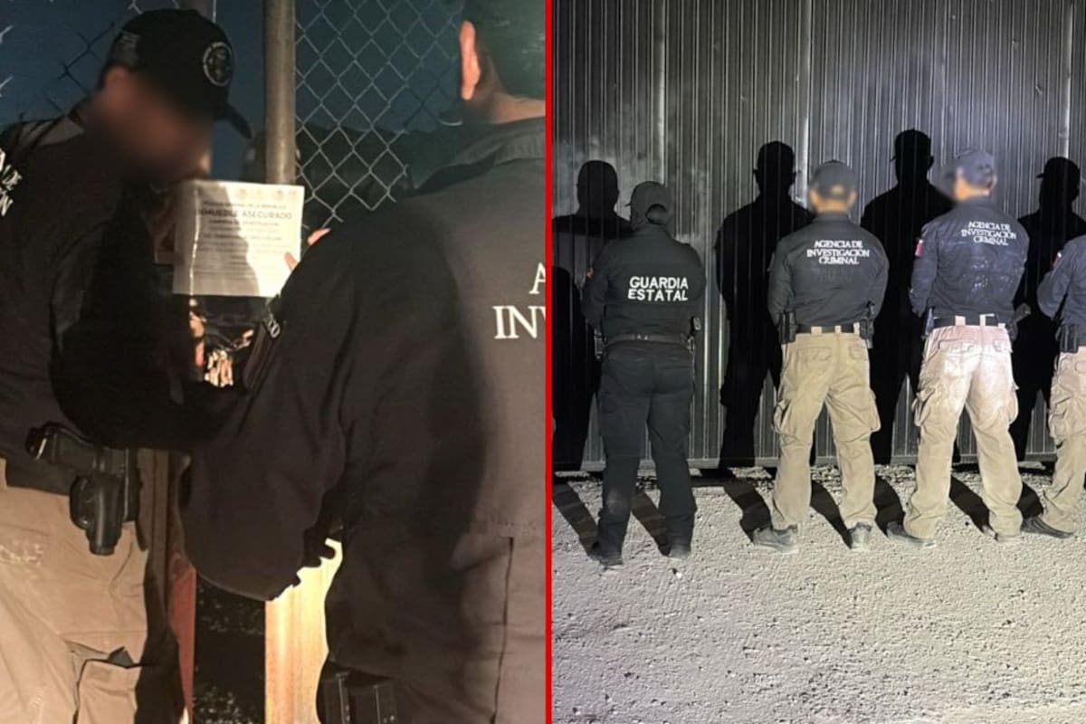 FGR incauta más de 1.8 millones de litros de hidrocarburo en Tamaulipas durante un operativo federal contra el huachicoleo; aseguran tractocamiones, tanques y combustible