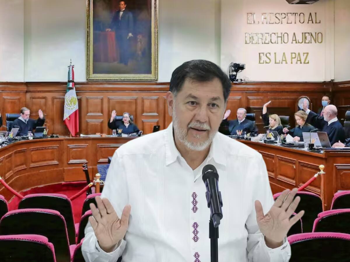 Dijo Noroña que pensaron que los iban a llevar a una crisis constitucional. Crédito: El Universal