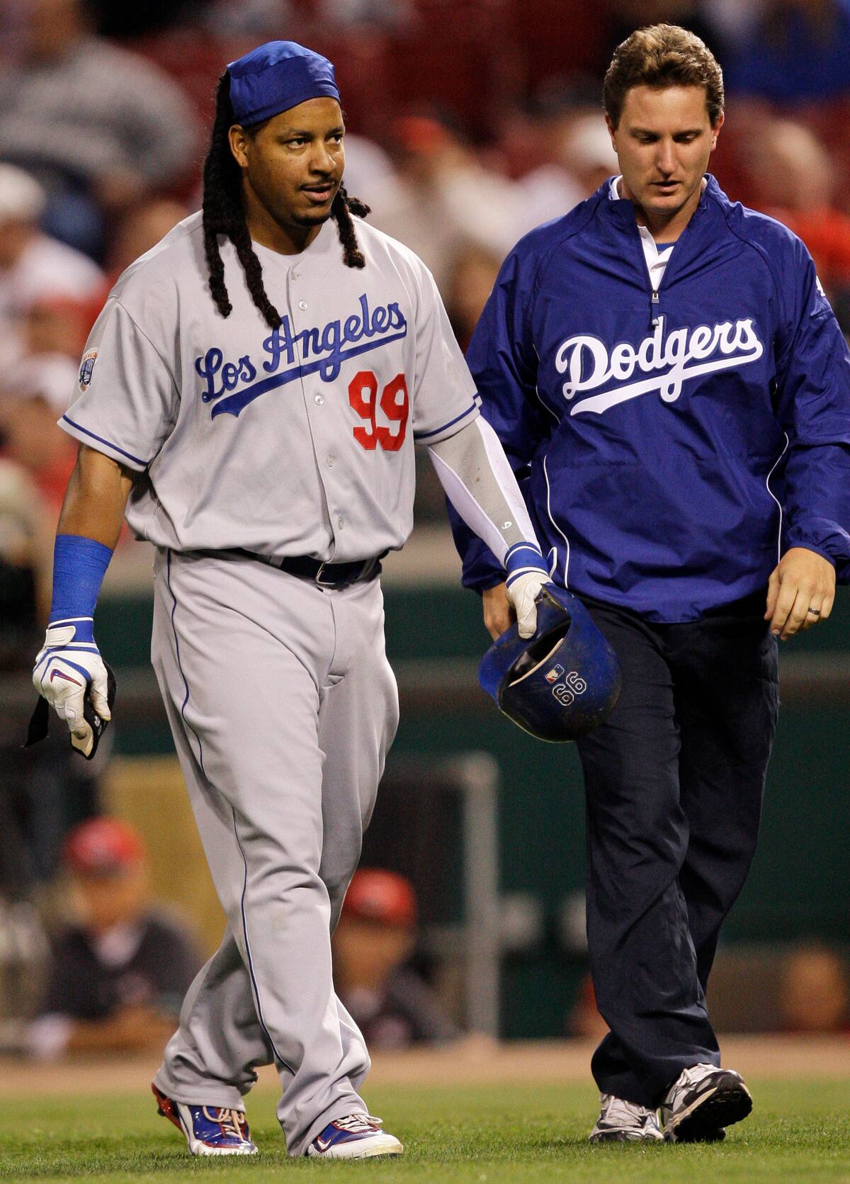 Manny Ramírez decidió utilizar el número 99 con Dodgers. / Foto: Archivo GH.