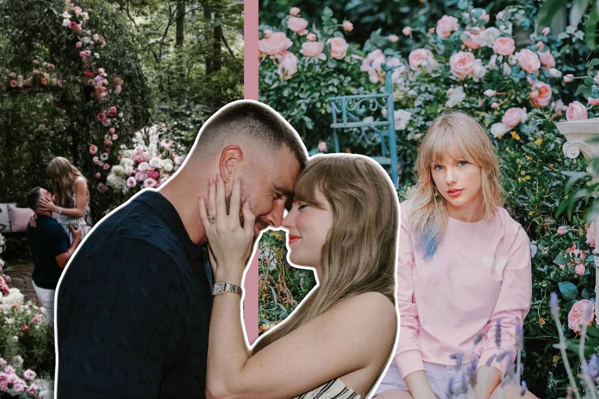 El jardín donde Travis Kelce le propuso matrimonio a Taylor Swift podría ser una referencia a su canción más romántica, ‘Lover’