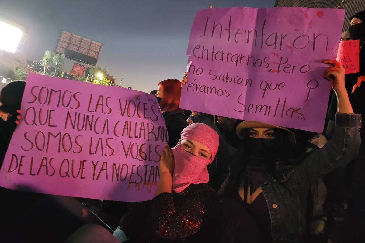 Historias de mujeres en el 8M en Tijuana