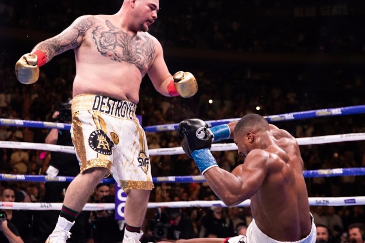 Andy Ruiz primer mexicano campeón del mundo en peso completo
