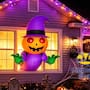 MercadoLibre remata un inflable decorativo de Halloween de 1.35 metros con luces LED e iluminación nocturna por menos de 500 pesos