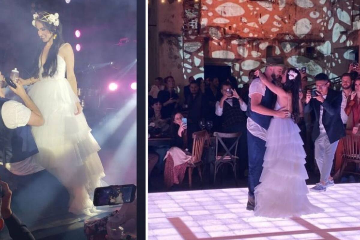 Faisy finalmente se casa con la bailarina Iratxe Beorlegui: así fue la boda