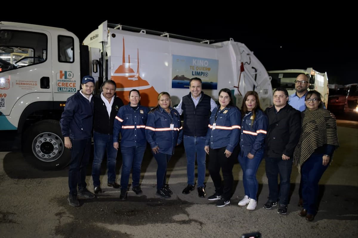 Hermosillo: Dan bienvenida a mujeres al servicio de recolección de basura