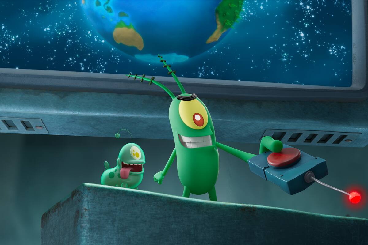 Plankton, de Bob Esponja, tendrá su propia película en Netflix