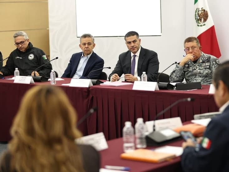 Omar García Harfuch y representantes del autotransporte sostienen reunión para acordar nuevos operativos de seguridad