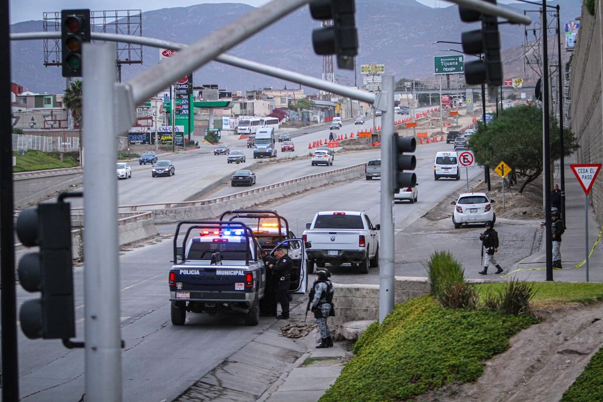 La víctima fue encontrada dentro de una bolsa de plástico en la zona del Ejido Francisco Villa, en la delegación La Presa. Foto: Border Zoom