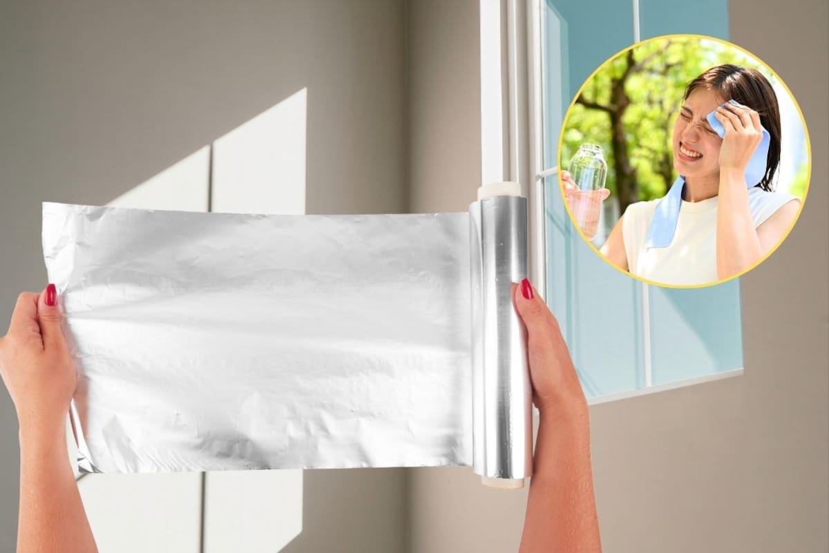 Poner papel aluminio en las ventanas sí puede reducir el calor, pero hacerlo mal puede dañar el vidrio sin aprovechar su efecto, señalan expertos; esta es la forma correcta de hacerlo