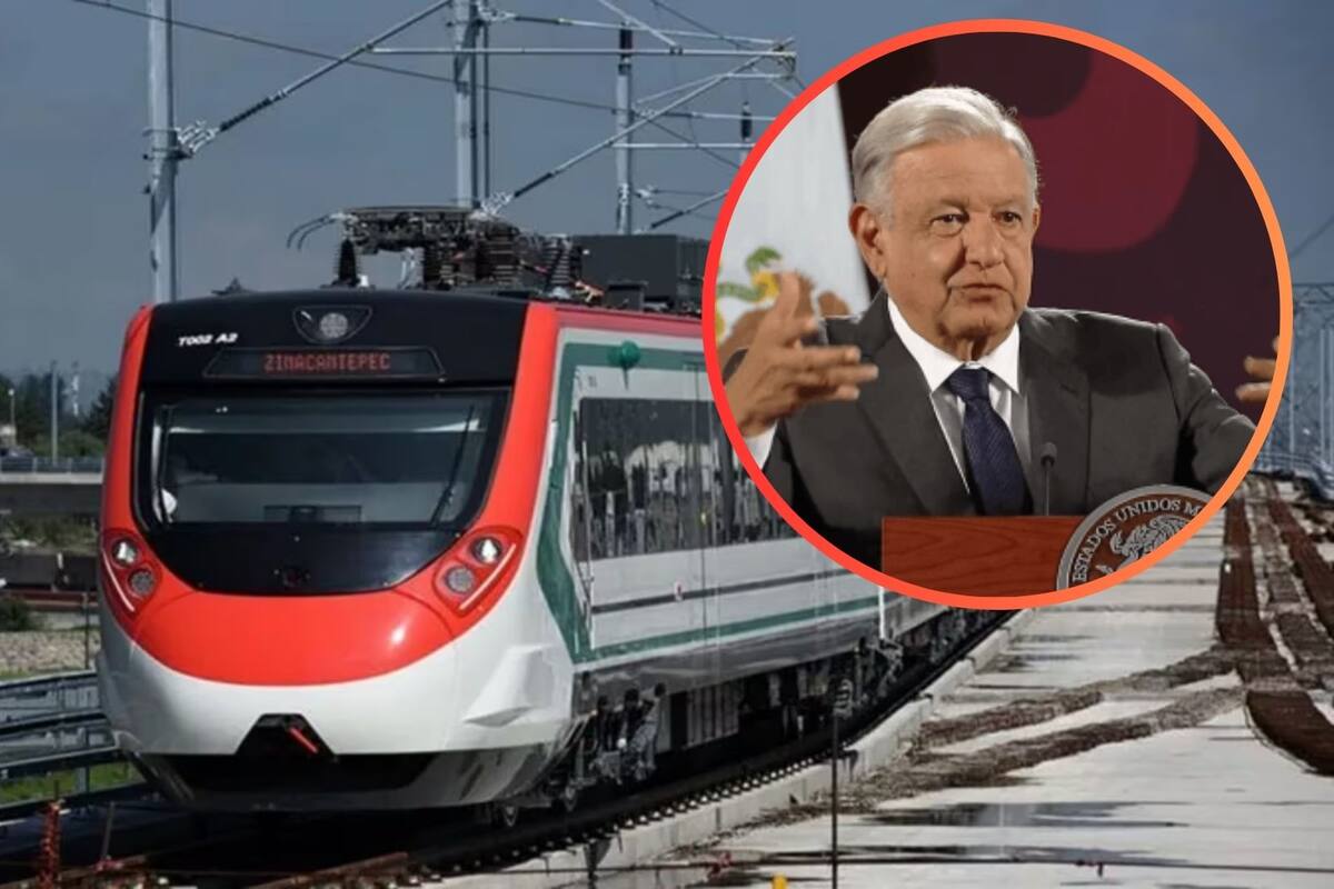 AMLO reconoce que el tren interurbano México-Toluca no será terminado a tiempo