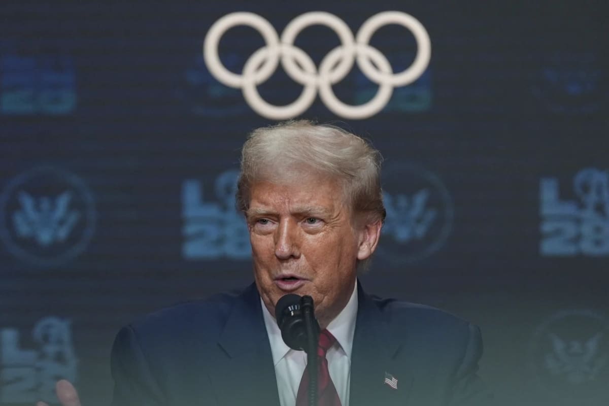 Agencia Mundial Antidopaje evaluó prohibir la asistencia del presidente Donald Trump y funcionarios estadounidenses a los Juegos Olímpicos de Los Ángeles 2028 por la negativa de Estados Unidos a pagar cuotas de 3,7 millones de dólares