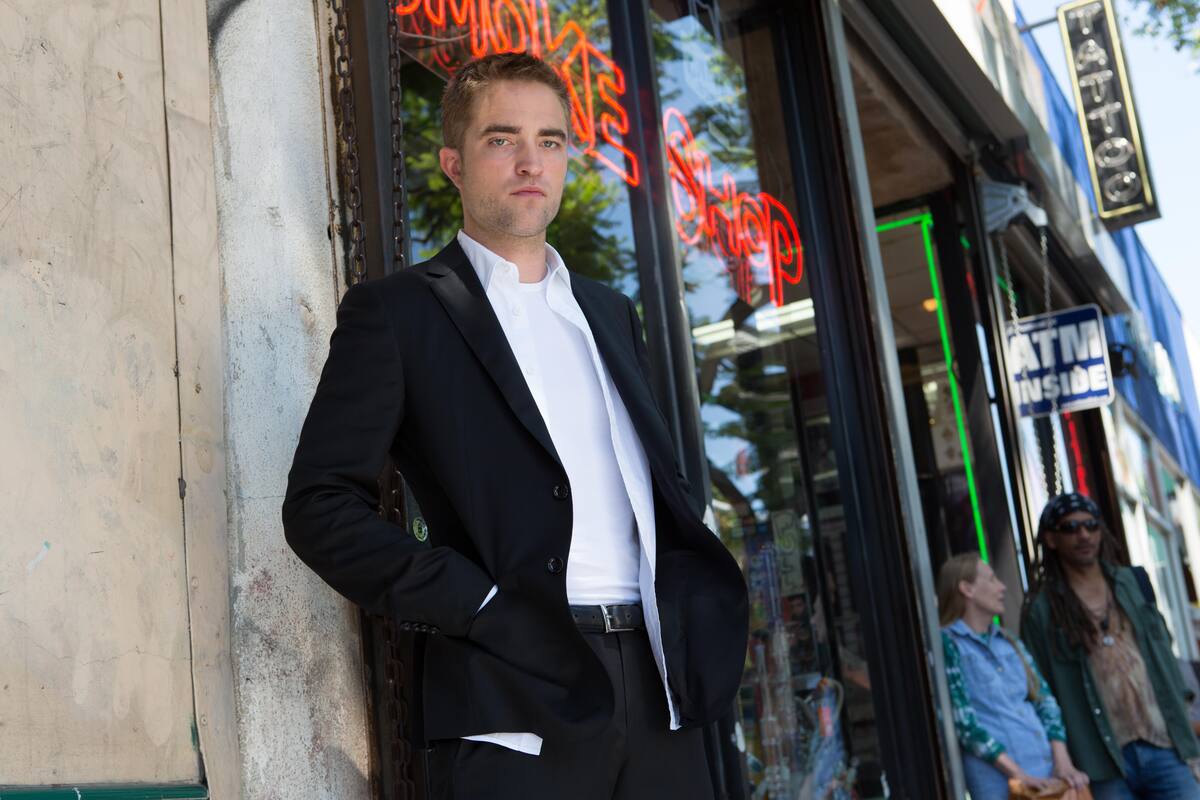 This image released by Cannes Film Festival shows Robert Pattinson in a scene from "Maps to the Stars." (AP Photo/Cannes Film Festival)