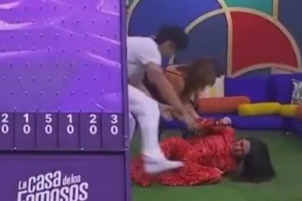 Dalílah Polanco sufre aparatosa caída en La Casa de los Famosos México
