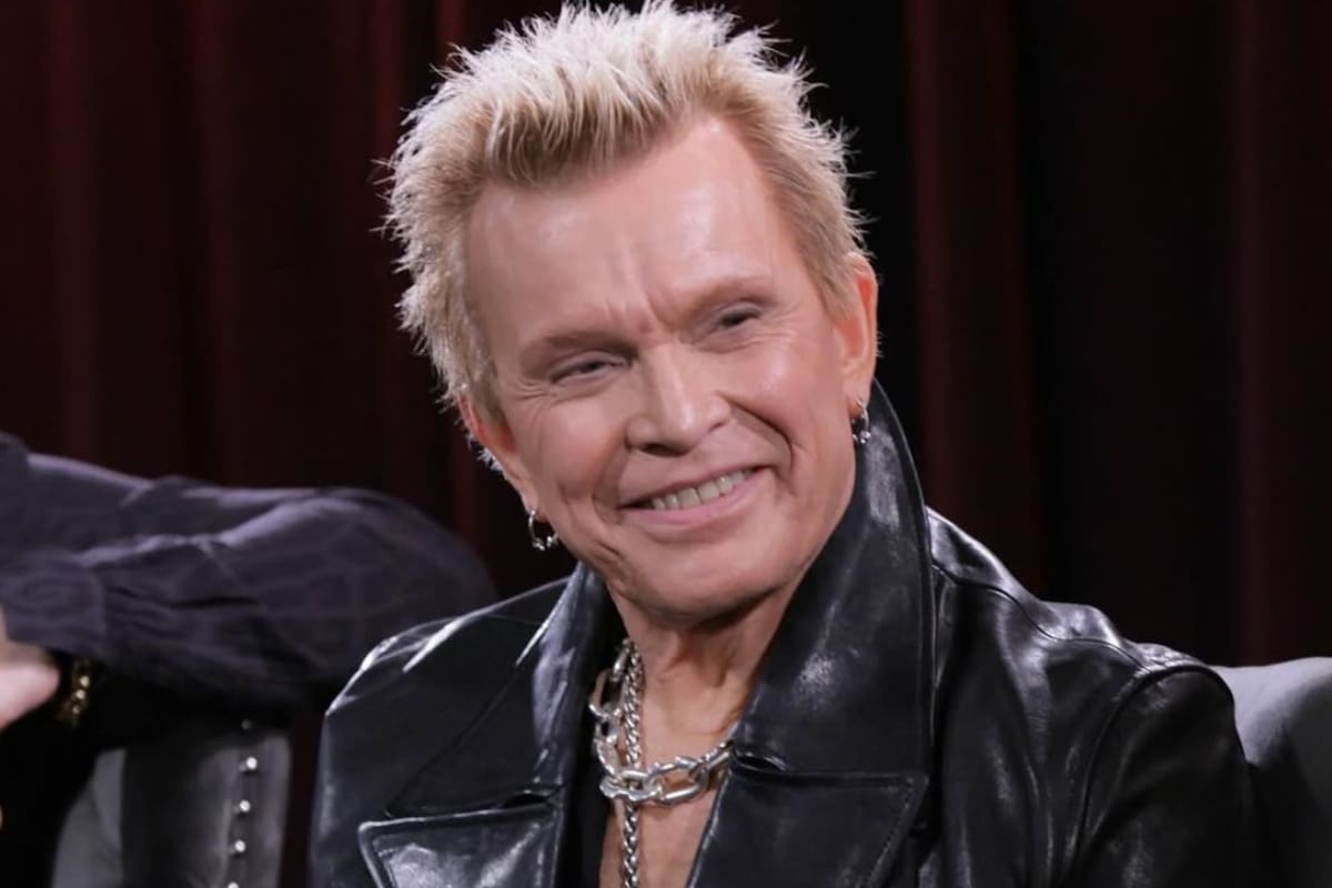 Billy Idol revela que sustituyó la heroína por el “crack” para superar su adicción y asegura que la estrategia le funcionó