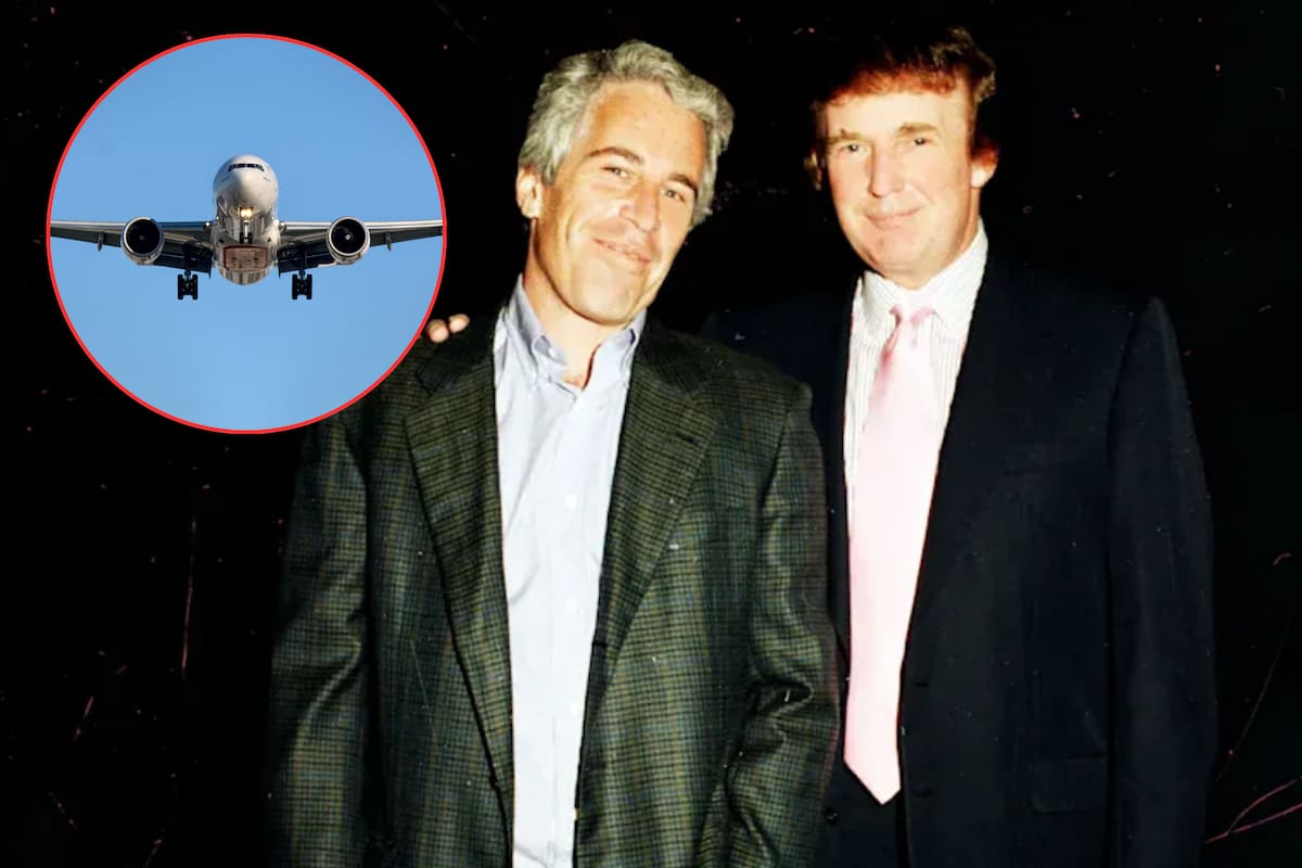 Archivos inéditos muestran que Donald Trump viajó en el avión privado de Jeffrey Epstein al menos ocho veces, según documentos filtrados