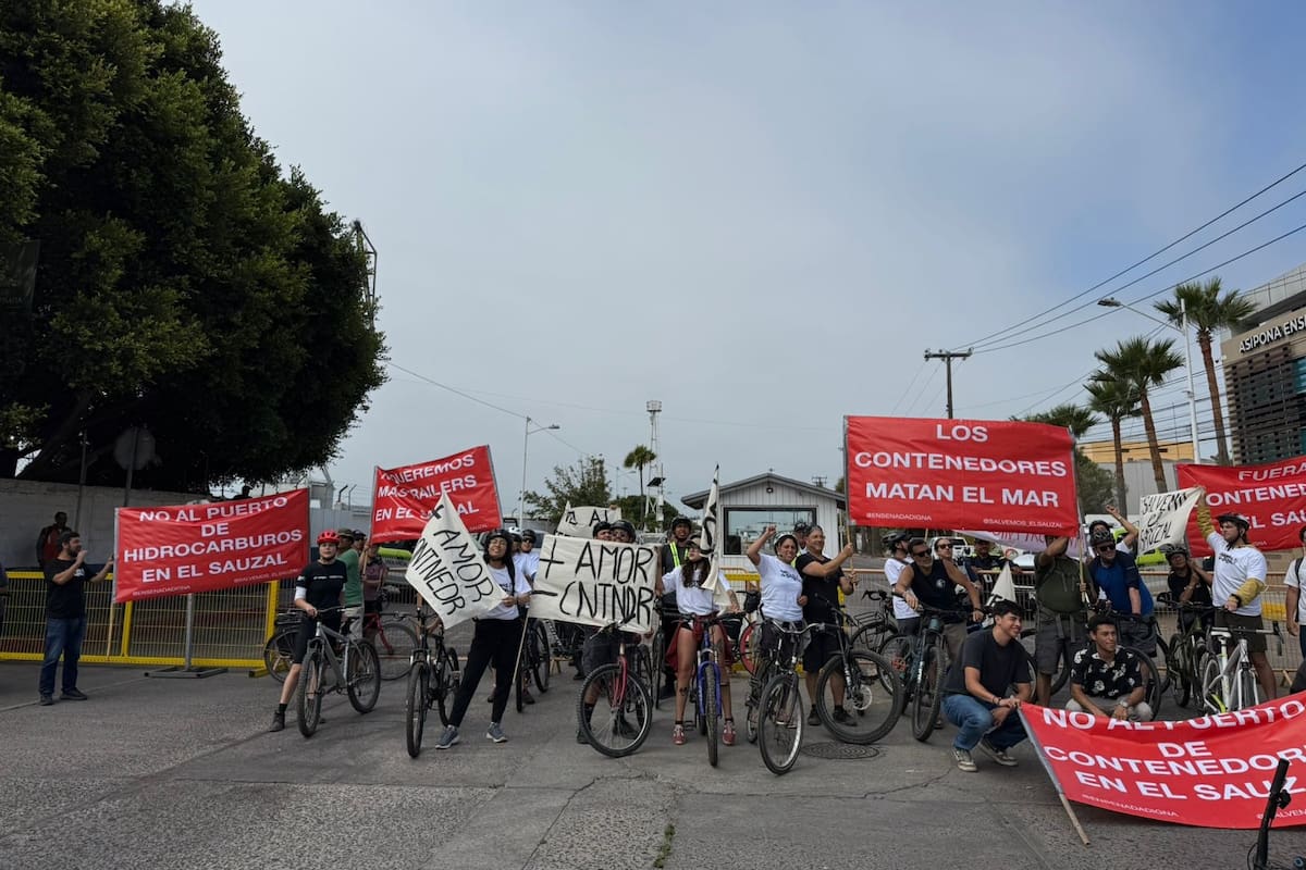 Rechazan ciclistas obra de El Sauzal