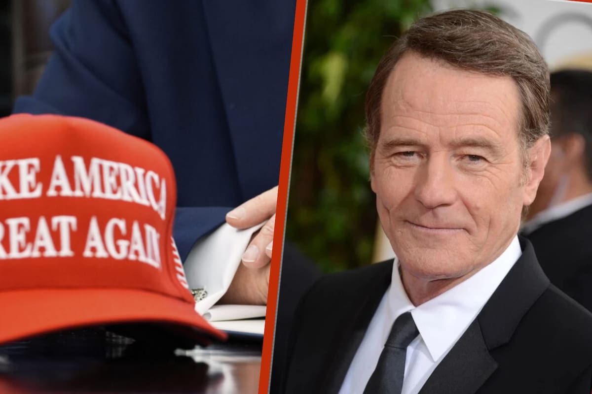 Reviven crítica de Bryan Cranston al lema “Make America Great Again” de Trump; “podría interpretarse como un comentario racista”