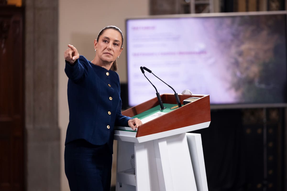 “Parece que está detenido” en EEUU dice Sheinbaum sobre Carlos Treviño