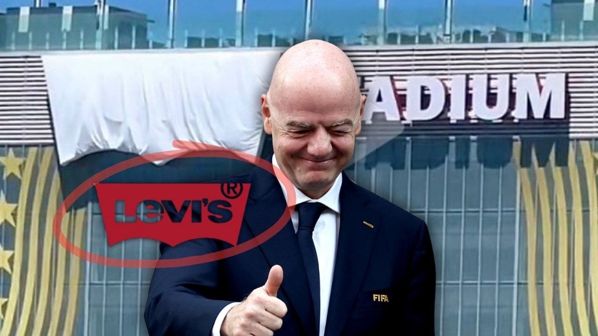 La FIFA obligó a todos los estadios sede del Mundial 2026 a borrar sus marcas comerciales, pero Levi’s ‘se las ingenió’ para mantener vivo su logo sin romper las reglas