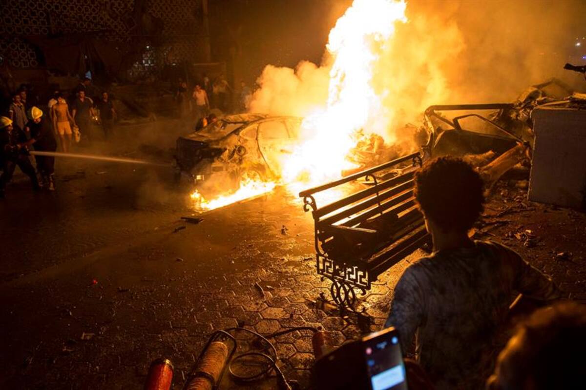 Al menos 17 muertos por explosión frente a hospital en Egipto