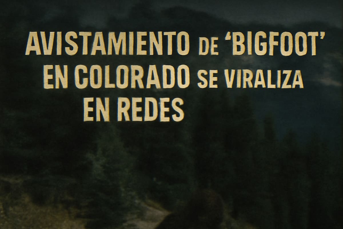 Avistamiento de “Bigfoot” en Colorado se viraliza en redes, experta opina al respecto