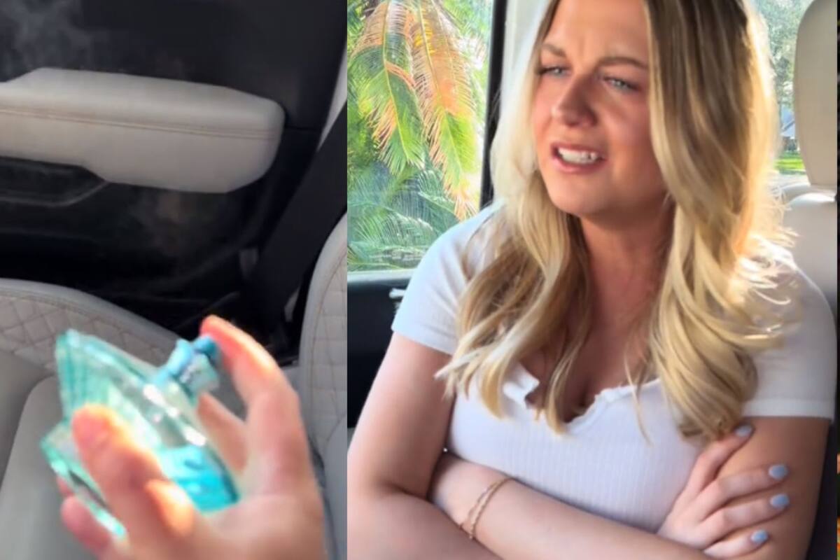 “¿Tuviste a una chica aquí?”: Mujer huele el perfume de otra persona en el carro de su pareja