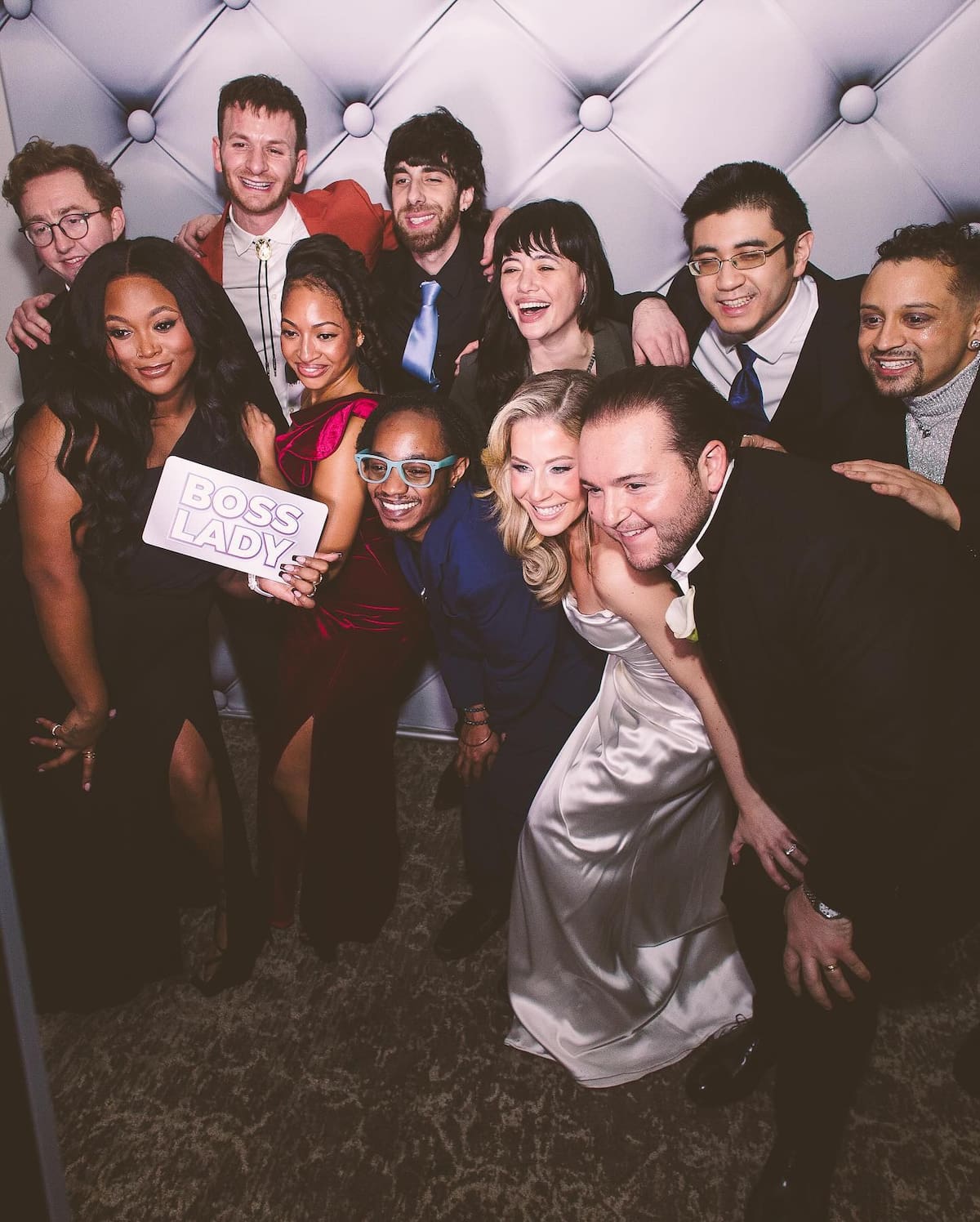 El elenco de “Escuela de Rock” se reunió para la boda / Instagram: @caitlinmhale