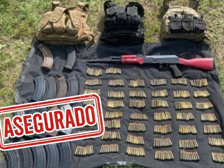 Hallazgo de guerra en Culiacán: Ejército y autoridades decomisan arsenal oculto en zona rural