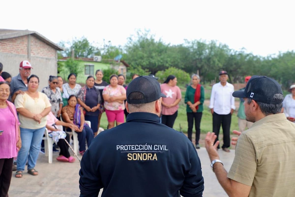 Tormenta tropical Lorena deja afectaciones en 545 hogares de Sonora; Protección Civil entrega despensas, kits de limpieza y prepara láminas para vivienda