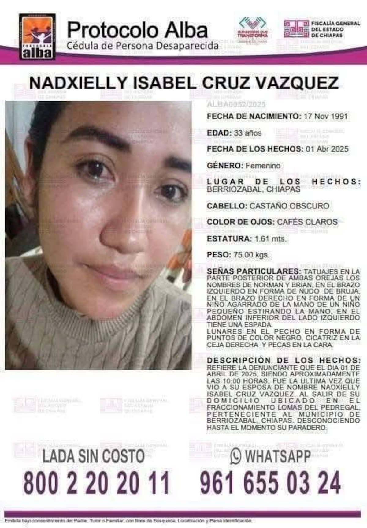 Joven chiapaneca escapa de secuestro tras falsa oferta laboral. Foto: Especial