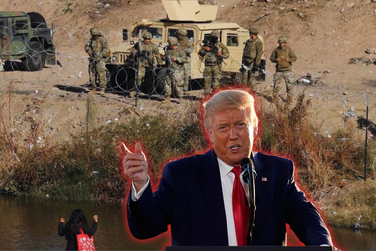 Ejército estadounidense sería usado contra migrantes; esto es lo que Donald Trump propone ante supuesta “invasión”: “Los quiero fuera de Estados Unidos”