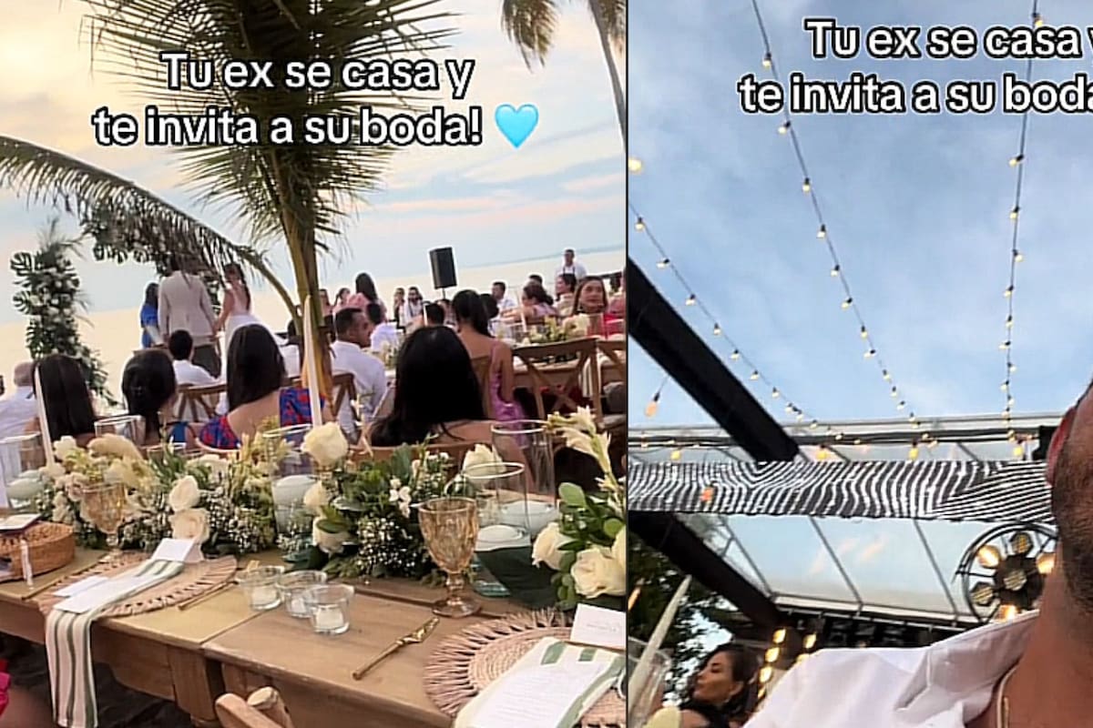 La ex de este hombre se casó y lo invitó a su boda; esta fue su reacción