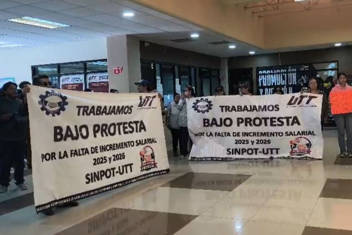 Docentes de UTT piden respuesta sobre aumento salarial y pagos pendientes