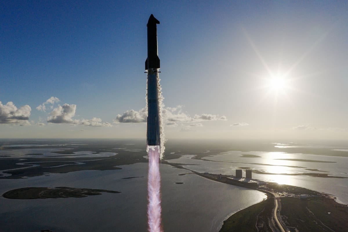 Undécimo vuelo exitoso acerca al Starship de SpaceX a misiones lunares